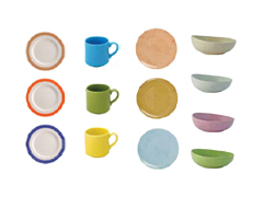 SPECKLE, TIERRA, FROST MATTE, SOLID&TWIN COLORS tableware Ariane